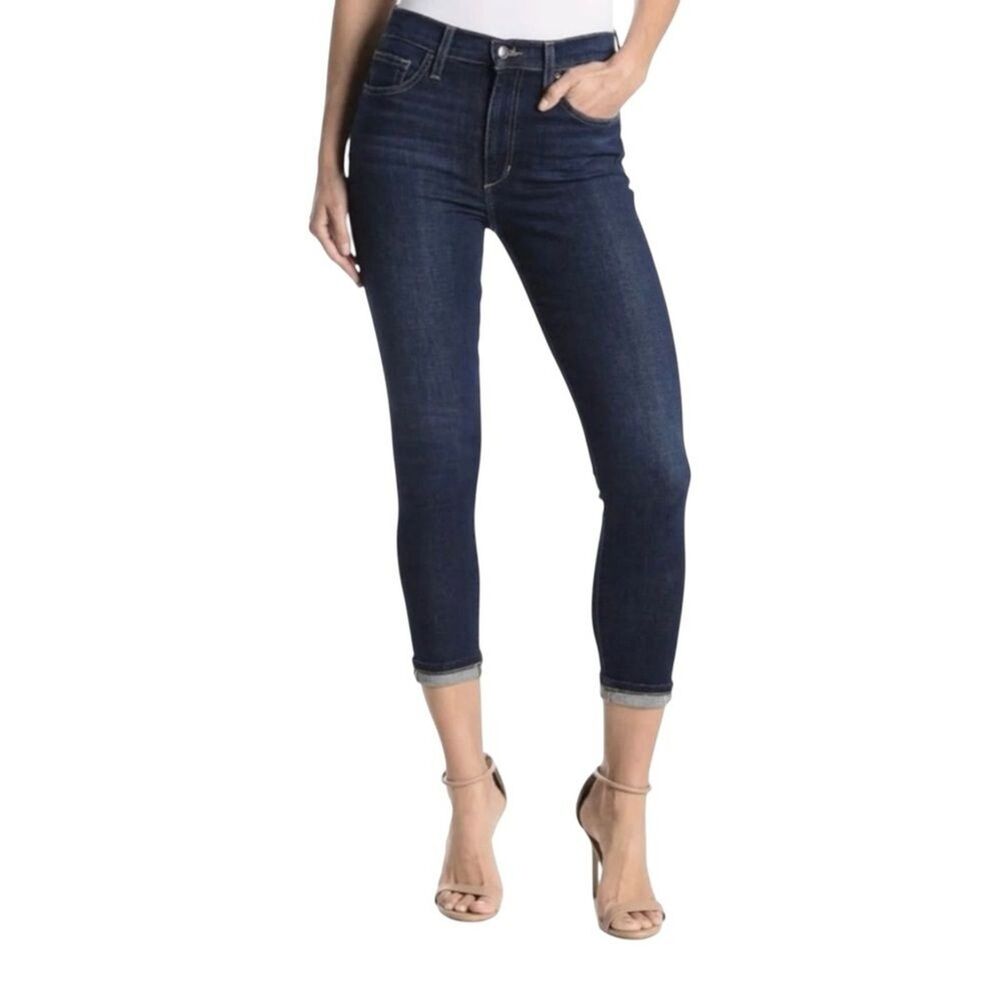 Joes Jeans High Rise Skinny Crop Denim Jeans